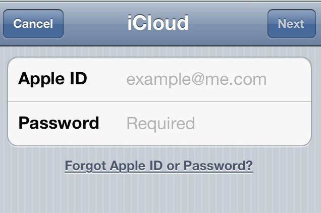 find my iphone icloud not activated