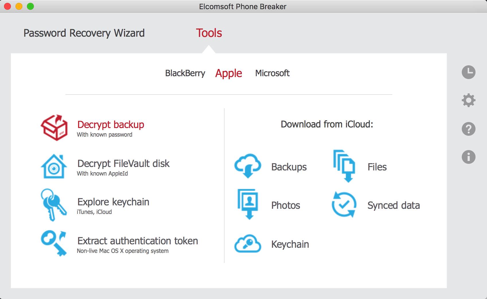 Elcomsoft finds icloud password iphone backup